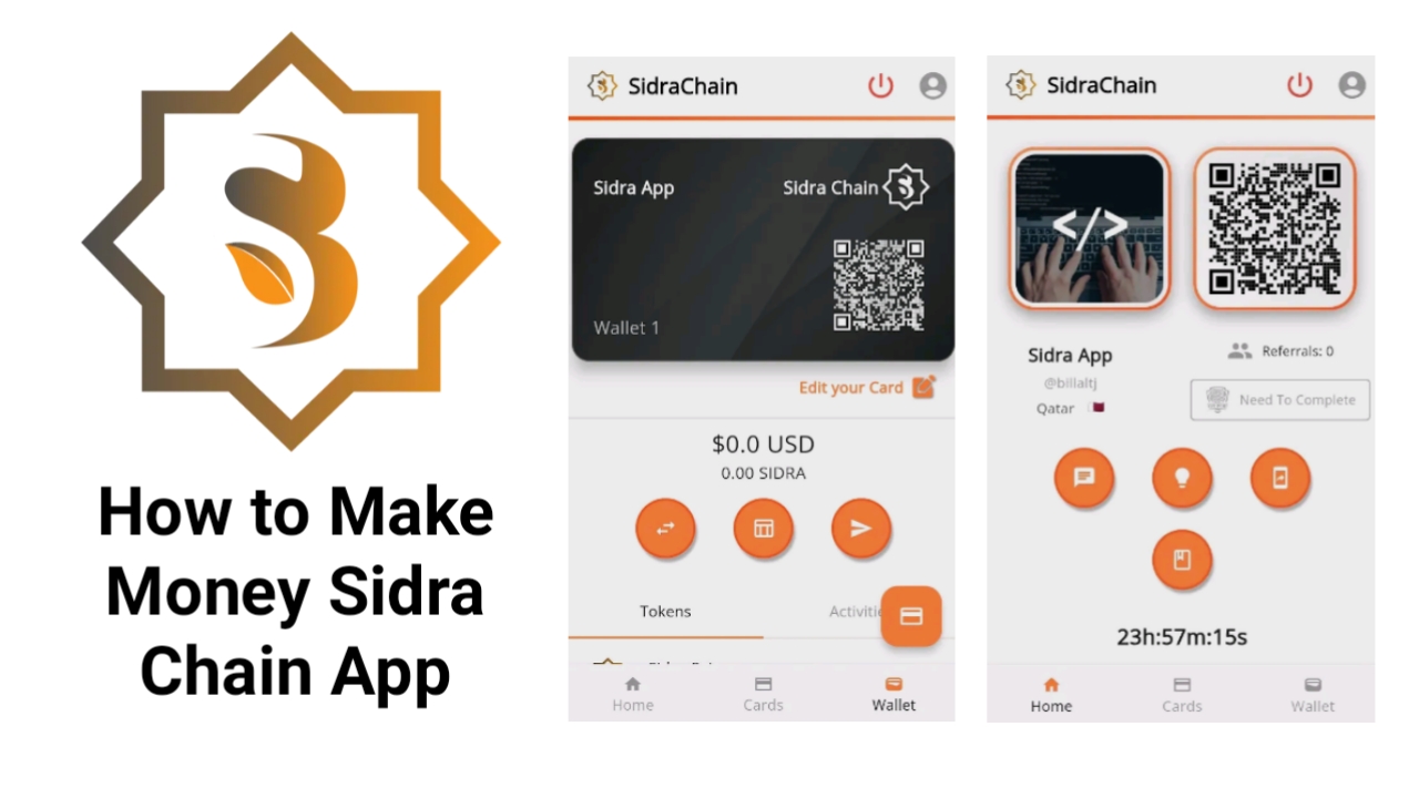 How to Make Money with Sidra Chain App – Best Earning App 2024