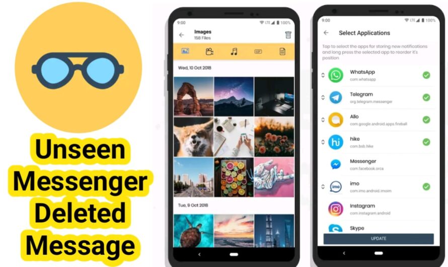 Unseen Messenger Deleted Message App